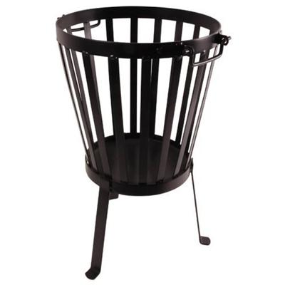 Vuurkorf Metaal Zwart 57cm