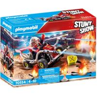70554 Playmobil Stuntshow Brandweerkart - thumbnail