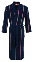 Carl Ross Carl Ross Heren Badjas Kimono 663100 nightblue/deep red 56/58 - thumbnail