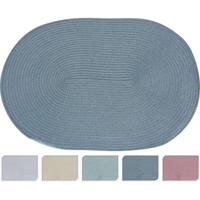 Placemat Ovaal 44X29 Cm 5 Verschillende Kleuren - thumbnail