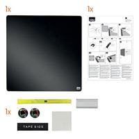 Magnetisch bord Nobo Zwart Plastic - thumbnail