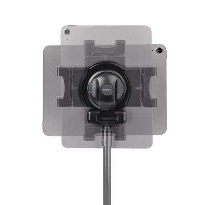StarTech.com Mobiele Tablet Standaard met Vergrendelbare Wielen - In Hoogte Verstelbaar - Universele Vloerstandaard voor 7-11 inch Tablets, Tablet Stand met Afneembare Tablethouder (STNDTBLTMOB)