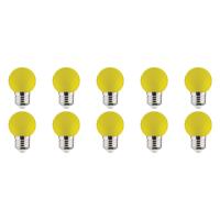 Voordeelpak 10x LED Lamp E27 - Kozolux Romba - Geel Gekleurd - 1W - thumbnail