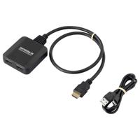 SpeaKa Professional SP-HDMIS-300 2 poorten HDMI-splitter Ultra HD-geschikt 7680 x 4320 Pixel Zwart - thumbnail