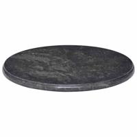 Tafelblad Ø50x2,5 cm marmer zwart - thumbnail