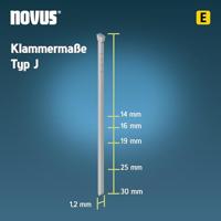 Novus Tools 044-0092 Nagels voor tacker Type J Afmeting, lengte 30 mm 1000 stuk(s) - thumbnail