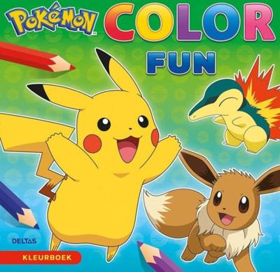 Deltas Pokemon color fun kleurboek