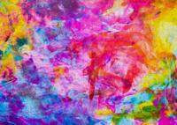 Colourful Abstract Oil Painting Puzzel 1000 Stukjes - thumbnail