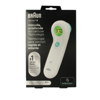 Braun Voorhoofdthermometer BNT300WE 1 Stuks - thumbnail