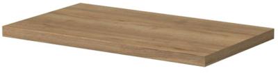 Sub Vito afdekblad voor wastafelonderkast 81 x 46 cm, natuur eiken