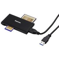 Hama USB-3.0-multi-kaartlezer SD/microSD/CF/MS Zwart - thumbnail