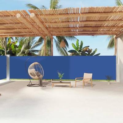 VidaXL Windscherm uittrekbaar 180x1200 cm blauw VidaXL Windscherm uittrekbaar 180x1200 cm blauw