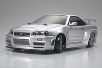Tamiya 51246 1:10 Body Nismo R34 GT-R 185 mm Ongeverfd - thumbnail