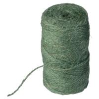 Nature jute touw groen 90 meter - thumbnail