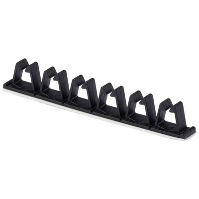 TRU COMPONENTS Kabelclip TC-12533420 Bundel-Ø (bereik) 7.8 mm (max) Zwart 20 stuk(s)