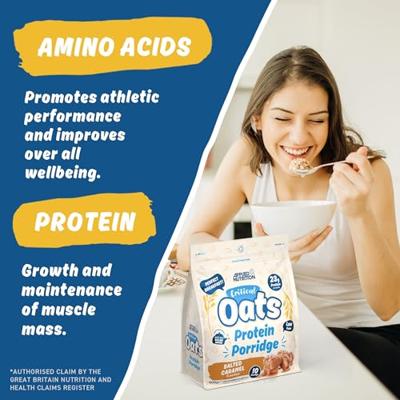 Critical Oats Protein Porridge 600gr Salted Caramel