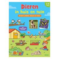 Deltas Stickerboek - dieren in huis en tuin - thumbnail
