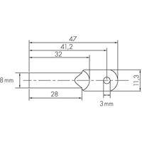 H-Tronic TS1 Temperatuursensor voor circulatiebesturing -55 - 125 °C - thumbnail