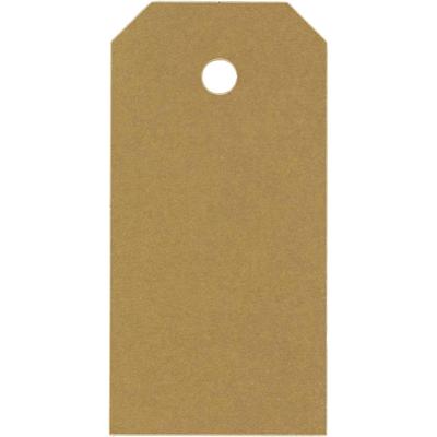 Creativ Company Manilla-labels, afm 4x8 cm, 250 gr, goud, 1000 stuk/ 1 doos