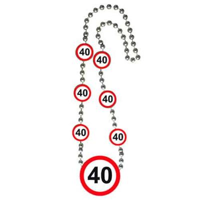 40 Jaar Verkeersbord Ketting