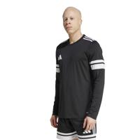 adidas Squadra 25 Voetbalshirt Lange Mouwen Zwart Wit - thumbnail
