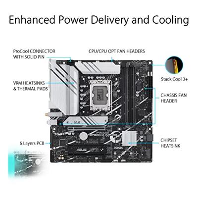 Moederbord Intel Asus PRIME B760M-A WIFI D4