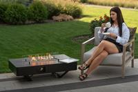 Planika Rio tuinhaard op gas met beschermhoes - thumbnail