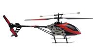 Amewi Buzzard V2 rot RC helikopter voor beginners RTF - thumbnail