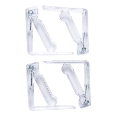 Wicotex Tafelkleedklem Plastic Transparant 4st.