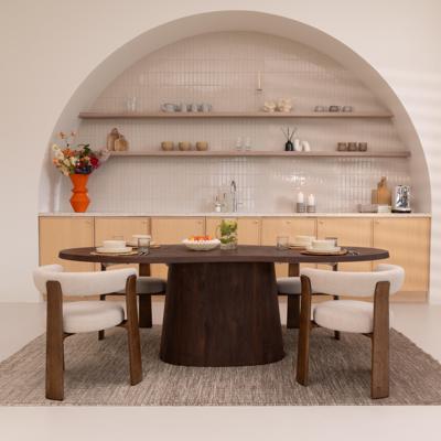 Richmond Organische Eettafel 'Odile' Mangohout, 230 x 110cm