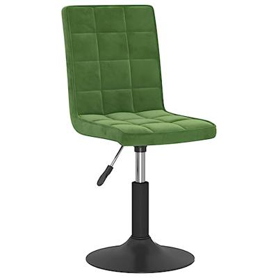 Eetkamerstoelen draaibaar 2 st fluweel donkergroen