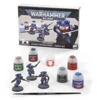Warhammer 40,000 - Space Marines: Assault Intercessors + Paints Set - Games workshop - thumbnail