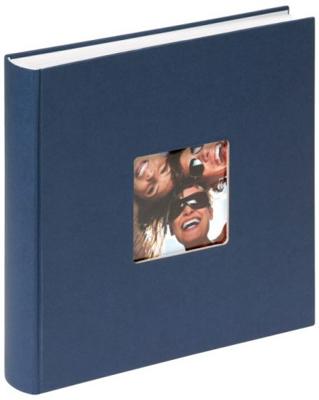 walther+ design FA-208-L Fotoalbum (b x h) 30 cm x 30 cm Blauw 100 bladzijden walther+ design FA-208-L Fotoalbum (b x h) 30 cm x 30 cm Blauw 100 bladzijden