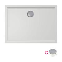 Xenz Mariana douchebak - 110x80x7 - Acryl - wit 6933-01 - thumbnail