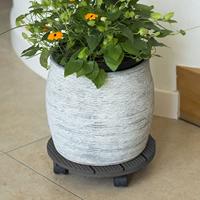Nature plantentrolley rond ø30 cm antracietkleurig - thumbnail