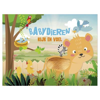 Lantaarn Publishers Kijk en voel - babydieren Lantaarn Publishers Kijk en voel - babydieren