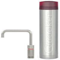 Quooker Nordic Square Kokendwaterkraan Single Tap Set - Kokend Water - RVS - Inclusief PRO3 Reservoir - thumbnail