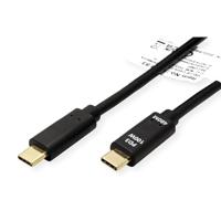 VALUE USB 2.0 Kabel, C-C, M/M, 100W, zwart, 2 m - thumbnail