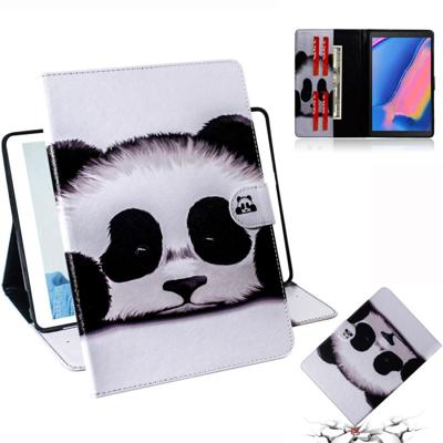 Panda patroon horizontale Flip lederen case voor Galaxy tab een 8 (2019)/P200/P205 met houder & Card slot & portemonnee Panda patroon horizontale Flip lederen case voor Galaxy tab een 8 (2019)/P200/P205 met houder & Card slot & portemonnee