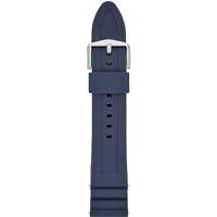 Horlogeband Fossil S221302 Silicoon Blauw 22mm - thumbnail