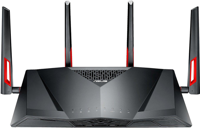 Asus DSL-AC88U modem router (EU-versie Annex A, WiFi 5 AC3100 MU-MIMO, 4x Gigabit LAN, AiProtection, Dual-Core CPU, multifunctionele USB 3.0) - thumbnail