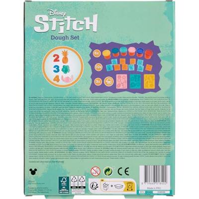 Canenco Stitch kleiset met cijfers - 6 kleipotjes - thumbnail