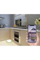 WOOX r7050 smart water leak sensor, wifi, zigbee 3.0, ip67, 30m, white - thumbnail