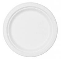 Duni Wegwerpborden 18 cm 10 Stuks Wit - thumbnail