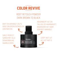 Goldwell Dualsenses Color Revive Root Retouche Powder Dark Brown to Black 3.7gr - thumbnail