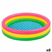 Opblaasbaar Kinderzwembad Intex Sunset Ringen 275 L 147 x 33 x 147 cm (6 Stuks) - thumbnail