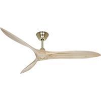 CasaFan ECO AIRSCREW 152 MG-NT Plafondventilator 28 W (Ø x h) 1520 mm x 275 mm Messing Met afstandsbediening, Met wintermodus - thumbnail