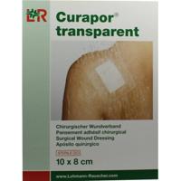 Curapor Transparant Steriel 10cmx 8cm 5 13100 - thumbnail