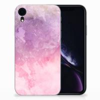 Smartphone hoesje Apple iPhone Xr Pink Purple Paint - thumbnail