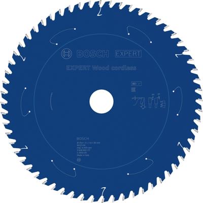 Bosch Accessoires EXPERT Wood cordless Cirkelzaagblad | 254 x 2,1/1,6 x 30 mm | T60 - 2608902177